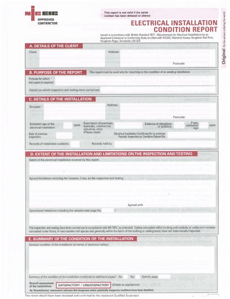 landlord electrical certificate